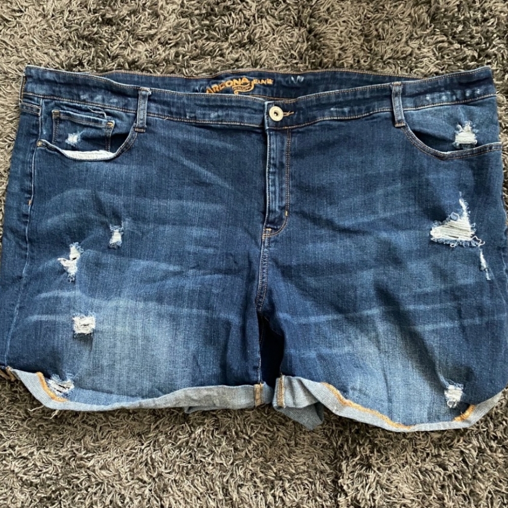 Plus size Denim Shorts